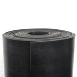 Hule industrial SBR color negro, en 122 cm de ancho