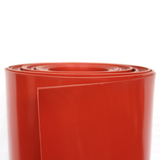 Hule silicón color rojo, en 100 cm de ancho
