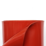 Hule silicón color rojo, en 100 cm de ancho
